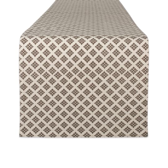 DII® 108" Autumn Leaves Embellished Table Runner